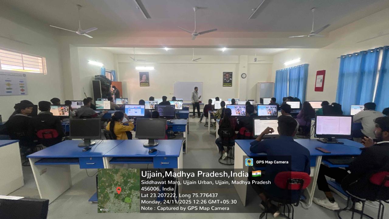 Students attending AI hands-on session